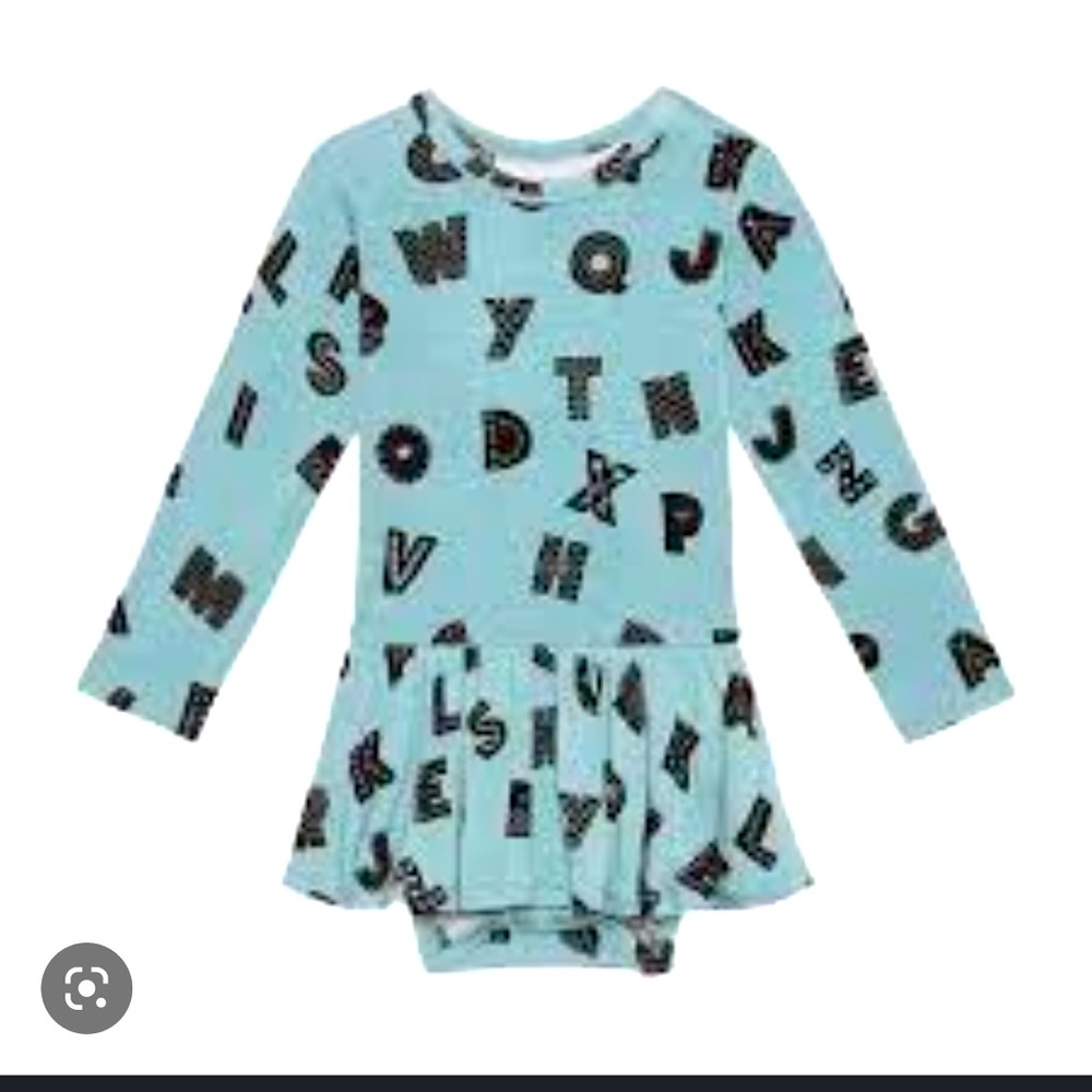 Posh peanut twirl skirt body suit 18-24 months